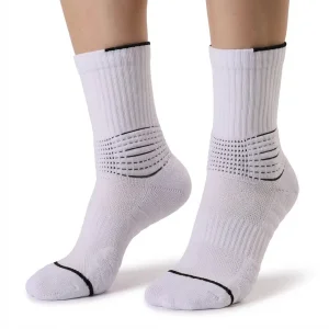 Meias de Badminton para Homens e Mulheres, Antiderrapantes