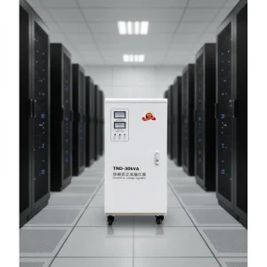 220V 10KW Single Phase 50/60Hz AC Copper LCD Display High Efficiency High Capacity Automatic Voltage Stabilizer (AVR) TND Model