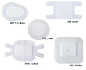 Surgical Medical Adhesive Disposable Non Woven Wound Dressing with CE FDA ISO