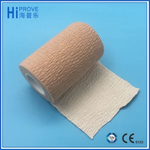 High Quality Latex Free Cotton Self Adhesive Cohesive Bandage Wrap Waterproof Bandage for Sports Pet Care
