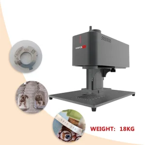 Semi-hosted Small Fiber Laser Marking Machine