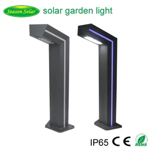 Postes Decorativos de Alta Luminância Iluminação LED Solar