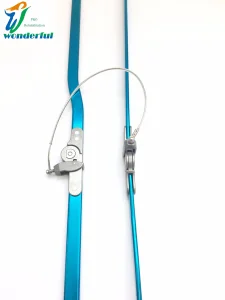 Atificial Prosthetic Limbs Prosthetics Leg Ortho Knee Orthopedic Knee Hinge Orthotics Blue Spring Lock Orthotic Knee Joint