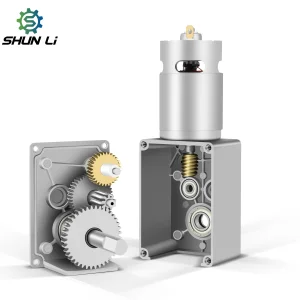 12v 24v High Torque Dc Worm Gear Motor