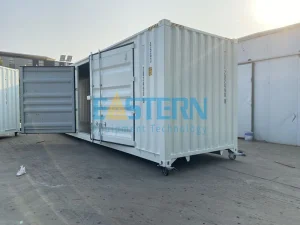 خزانة تخزين ثقيلة الاستخدام 40FT حاوية شحن ببابين مفتوحين من الجانبين