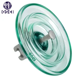 High-Quality 100KN U100BL Suspension Glass insulators Ball and socket type Manufacturer, Supplier