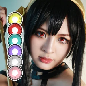 Hot Sales Pseyeche Halloween Contact Lenses Soft Lens Cosplay Contact Lenses Lentille De Couleur Naturel Kontaktlinsen lentillas