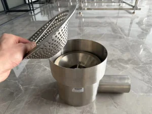 Pre Slope Max Flow Rate Sanitary Stainless Trench Drain System Directly From Factory for Sale