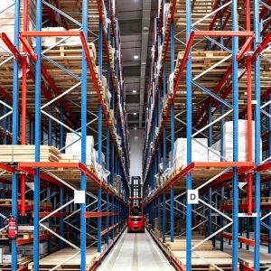 Vna Racking System Very Narrow Aisle Rack for High-Density Warehouse Storage