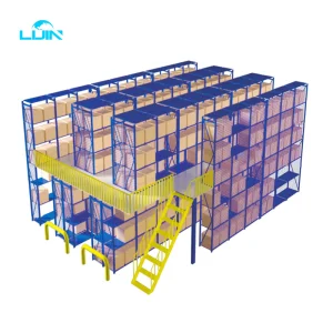 Mezzanine Floor Platform Rack Steel Multi-level