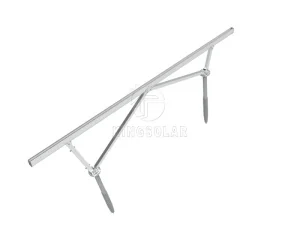 High Quality Single Pole Ground Mount Solar Bracket System