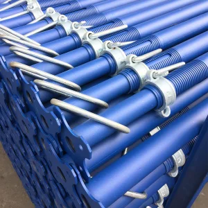 Building Construction Metal Steel Prop Scaffolding Jack Formwork Support Steel Prop Jack Sleeve Adjustable Acrow Steel Props