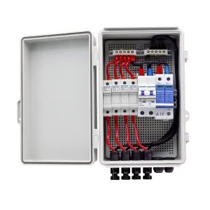MOREDAY DC MCCB Waterproof Distribution Box for Solar Related Products Metal Enclosure Combiner Box
