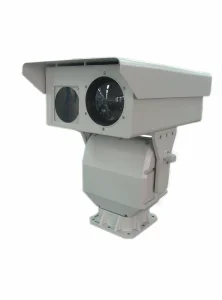 High Definition 4.3km Long Range Intelligent Dual Sensor PTZ Thermal Imaging Camera System