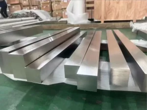 Titanium square and hexagonal bars