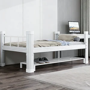 Heavy Duty Steel Double Bunk Bed Modern Design