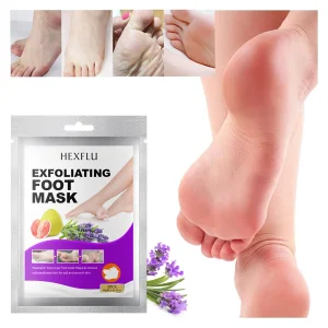 Best Seller Foot Mask Exfoliating Scrub Pedicure Spa Socks Foot Peel Mask Feet Care for Heels Remove Dead Skin Moisturizing