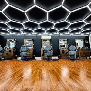 Hexagonal Workshop Light