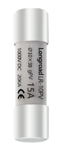 OEM PV DC Fuse Protect Solar System Fuse Link 10 X 38mm CE, CB, SAA