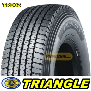 Trd02 Triangle &amp; Prestone Premium Low Profile Drive Tyre 315/80r22.5 295/80r22.5