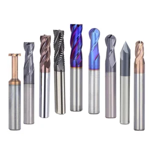 Tungsten Solid Carbide Flat Square End Mill