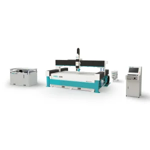 Factory Supply Low Price 5 Axis High Pressure Waterjet Tile Cutter Countertop Glass Metal Stainless Steel Water Jet Cutting Machine