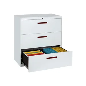 Lockable White Metal 2/3/4 Drawer Card Box File Cabinet Adjustable Office Furniture School Home Office Hospital