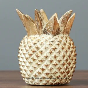 Artificial Nordic Style Resin Pineapple Red Wine Holder Home Decoration