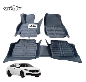 Alfombrillas de PVC prensado en caliente 5D 7D