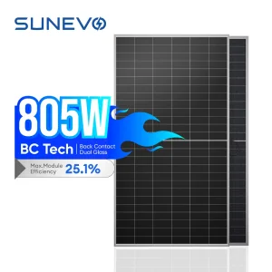 Paneles Bifaciales 750W-805W