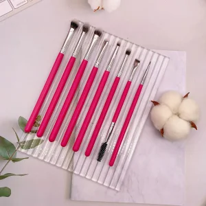 YRX W016 8PCS Custom Professional Eye Brow Brush Set