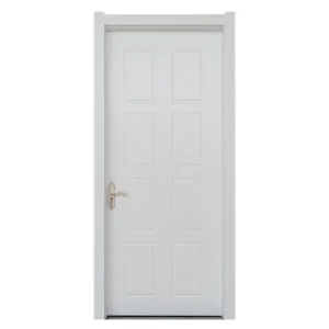 White Primer Interior Hollow Core Wooden Solid Wood Door