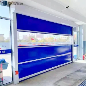 Industrial Automatic PVC Fabric High Speed Roll up Door for Clean Room