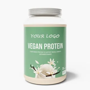 Custom Sports Nutrition Clear Protein Vegan Meal Replacement Shake Rice &amp; Pea Protein Low Carb Protein Powder