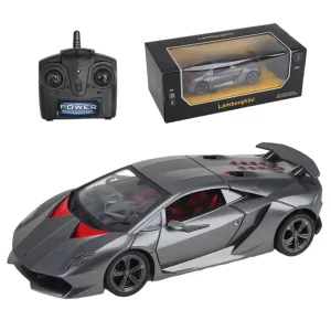 1: 24 Official Licensed Toy Car Lamborghini Sesto Elemento 2.4GHz Remote Control Vehicles High Speed RC Sports Car for Kids