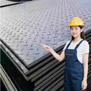 Prime Quality Building Materials Thick 4.75Mm Mild Steel Q235B Checkered Steel Plate for Sale