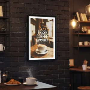 Advertising LED Panel Light Ceiling Mounted for Retail Stores