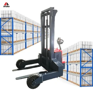 Top Electric Stacker Manufacturers Electric Versatile Efficient Warehouse Stacker Equipment All Rough Terrain Forklift