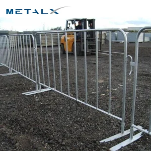 Galvanized Safety Portable Metal Barricade Event Road Car Parking System Automatic Crowd Control Retractable Traffic Barriers for Temporary/Parking System
