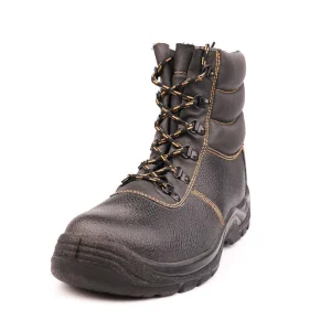 2024 Men's Breathable Leather Steel Toe Safety Work Boots