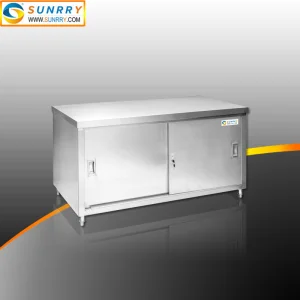 Gabinetes de cocina modulares de acero inoxidable más recientes para comerciales
