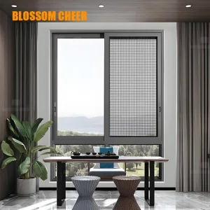 Factory Aluminum Fixed Windows with Shutters