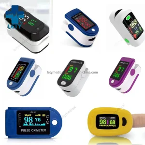 Finger Oximeter Clip Finger Pulse Oximeter Blood Oxygen Saturation Monitor Oximetry