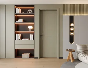 Customizable UPVC Panel Door for Residential and Commercial Use