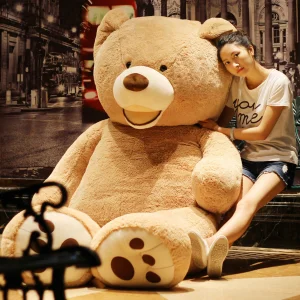 OEM ODM Human Size Animals Peluche Giant Bear 100cm 130cm 160cm 200 Cm 260cm Large Cute Big Teddy Bear Plush Toy
