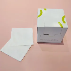 Comfortable Facial Clean Wipes 100% Bamboo Fiber Biodegradable Disposable Towel Travel Size Face Towels for Sensitive Skin