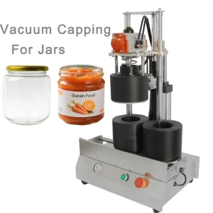 Wholesale Price Semi Automatic Glass Bottle Sealer Machine, Jar Vacuum Capping Machine
