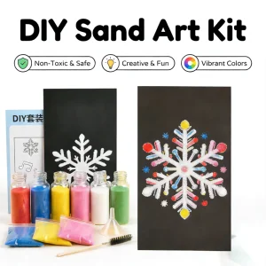 Customizable Kids DIY Sand Art Set
