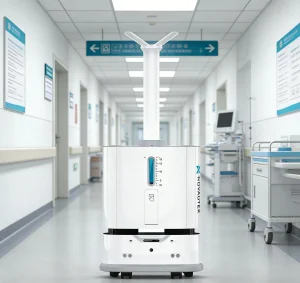 UV-C LED Smart Disinfection Robot