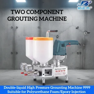 9999 Double Liquid Polyurethane Foam/Epoxy Resin Injection Grouting Machine